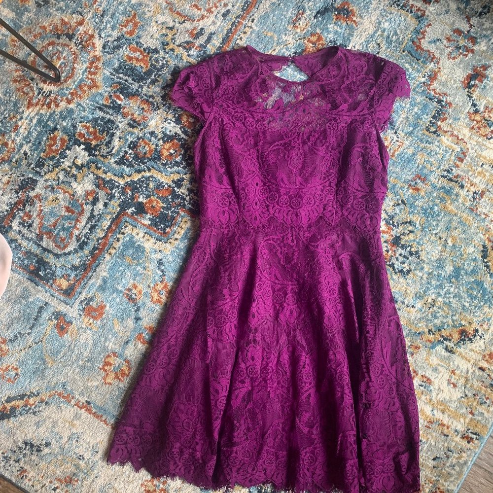 Lace Mini Dress